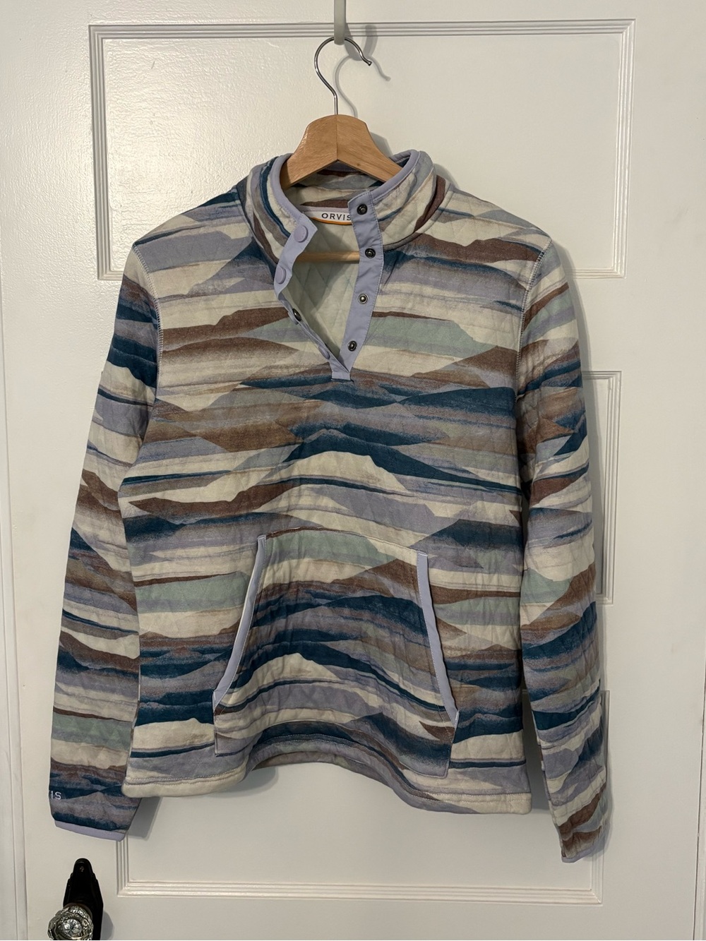 Orvis quarter snap sweatshirt